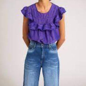 Munthe candidate ruffle top